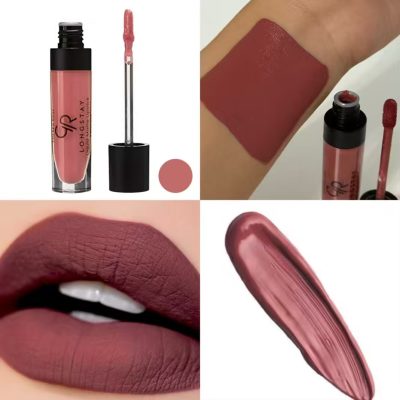رژمایع مات گلدن رز long stay 47